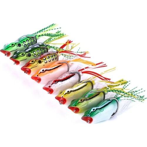Lei Frog Road Sub-bait Fake Bait 5.5cm Bionic Floating Blackfish Soft Bait 12g Black Bass Freshwater Bait