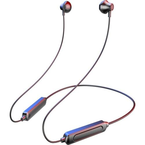 Neck-Style Magnetic Bluetooth Earphone Wireless Sports Headset Hanging Neck Stereo Bluetooth 5.0 In-ear Headset For Running