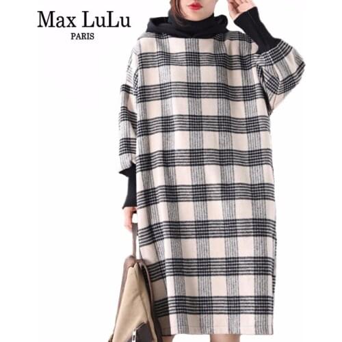 Модные платья в клетку Max LuLu China At AliExpress