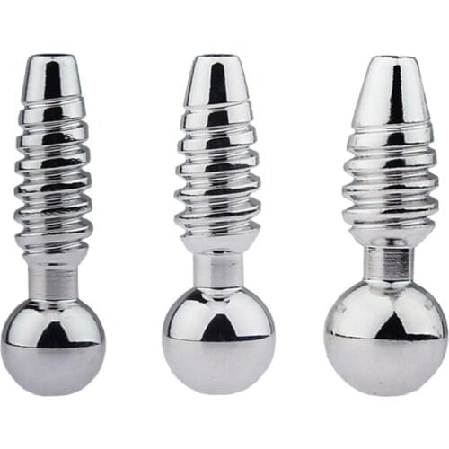 Metal Screw Male Urethral Catheter Sounds Dilator Penis Plug Stimulator Stainless Steel Masturbation Sex Toys for Men