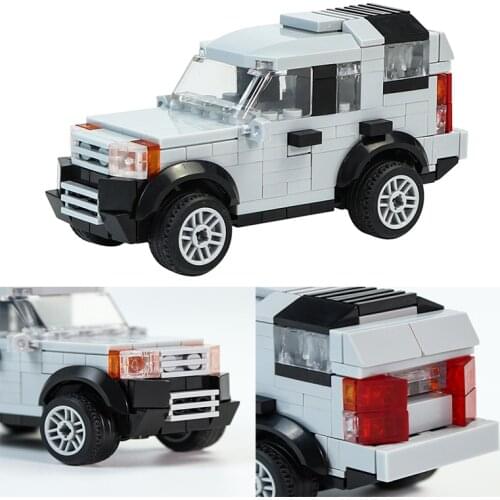 MOC Outdoor Guardian Off Road Vehicle Land Car Rover High-Tech Defender Model Bricks Childrens Toys Puzzle Splicing Gift
