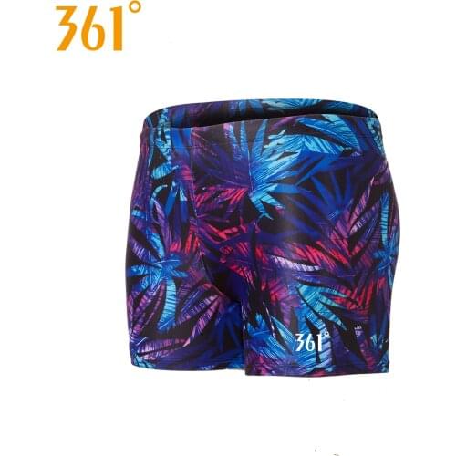 361 Mens Trunks Professional Swim Trunks Elastic Breathable Swim Shorts Boxer Trunks Summer Beach Pool Swim Short Pants Swimwear