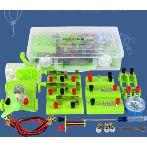 Basic Circuit Electricity Magnetism Learning Kit Physics Aids Kids Education Toy