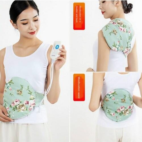 New Artifact Electric Heating Moxibustion Treasure Chinese Herbal Medicine Hot Compress Home Moxa Warm Physiotherapy Healthcare