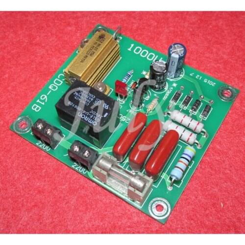 Amplifier power-on delay soft start circuit board for amplifiers, used for transformers up to 2000W, FR4 sheet, JCDQ61B