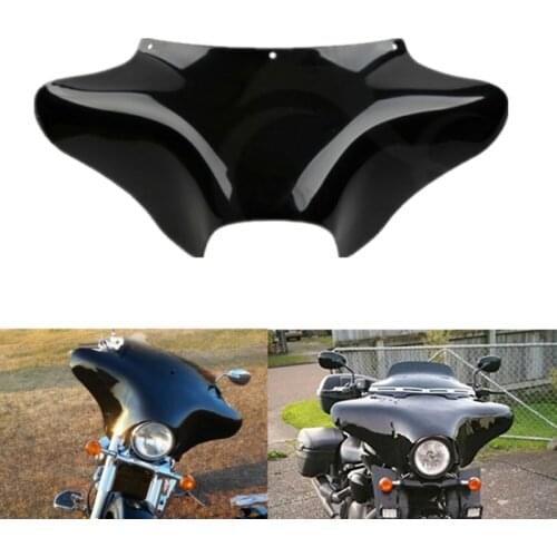Front Outer Batwing Fairing For Harley Dyna Softail Heirtage Fat Boy Road King Honda Shadow VT750 VT1100 C2 Valkyrie GL1500C