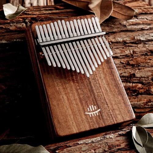 Hulru Kalimba 21 Keys 17 Keys African Solid Wood Thumb Finger Piano Sanza Mbira Calimba With Cloth Bag Musical Instruments