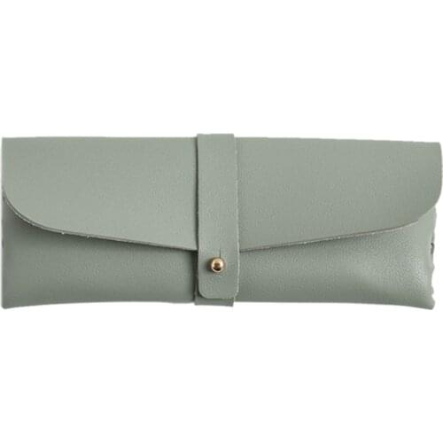 Simple Large-Capacity PU Pencil Case Multifunction Student Storage Stationery Case Pencil Case Stationery