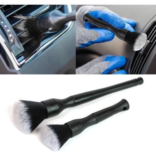 Auto Deta Car Wheel Tire Rim Scrub Brush Auto Detailing Brush Washing Cleaning Tool Special PP Silk Washer Auto Accessories