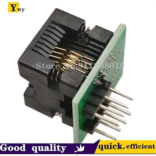 Wide body SOP8 to DIP8 burning seat burning adapter seat burning head patch burning seat bounce seat