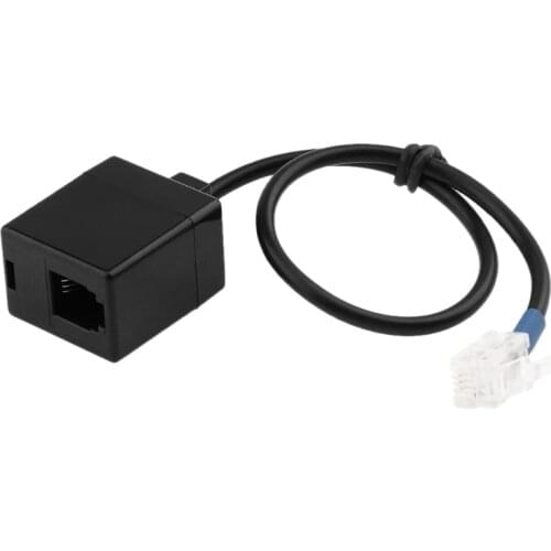 RJ9 4P4C Male-To-Dual Female Port Connector Headset/Phone Extension Cable Is Suitable for AVAYA Phone Line Sequence