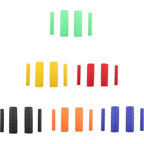 Universal Rubber Motorcycle Handlebar Handle Grips With Brake Sleeve Nonslip Motorcycle Bicycle Cycling Handle Grips