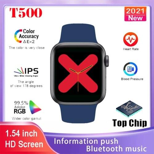2021 Original T500 Smart Watch Women Digital Watches Smartwatch Electronic Clock Fitness Monitor Montre Connectee Femme Reloj