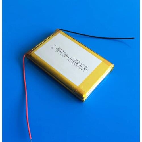 3.7V 6000mAh Combination rechargeable lipo polymer lithium li-ion battery for power bank tablet PC laptop PAD PCM board 13x51x78