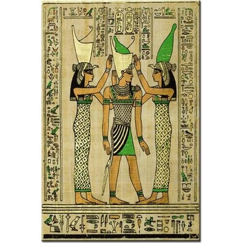 5D round square diamond Egypt Wall Art Parchment Paper Style Old Antique embroidery Diy full diamond painting mosaic A863