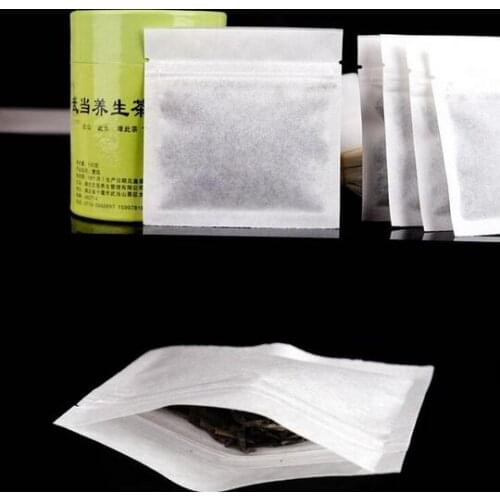 9x9cm Small Cotton paper packaging Tea bag inside Pastry bags environmental health tasteless moistureproof pack pouch