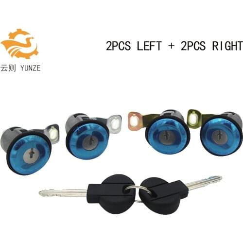 For Citroen Berlingo Peugeot Partner 96-07 4 Door Lock Barrel Set Front/Rear O/S N/S