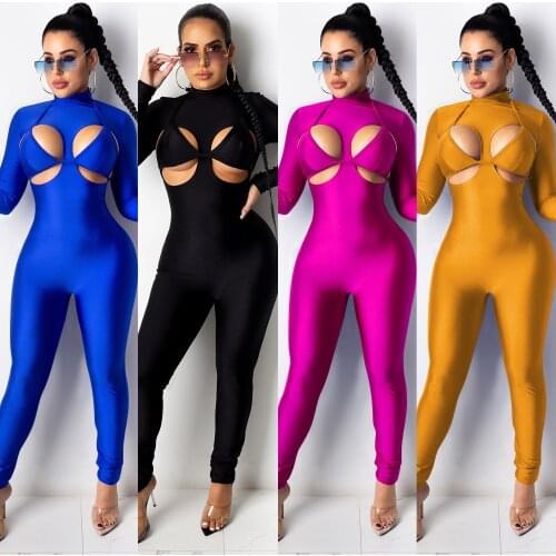 LISM Women's Plain Jumpsuits