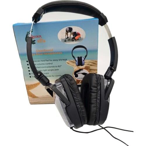Metal Detect Upgrade Earphone Professional Metal Detector Such As MD-6250 TX-850 Headphone Round Hole Metal Detector New Headset