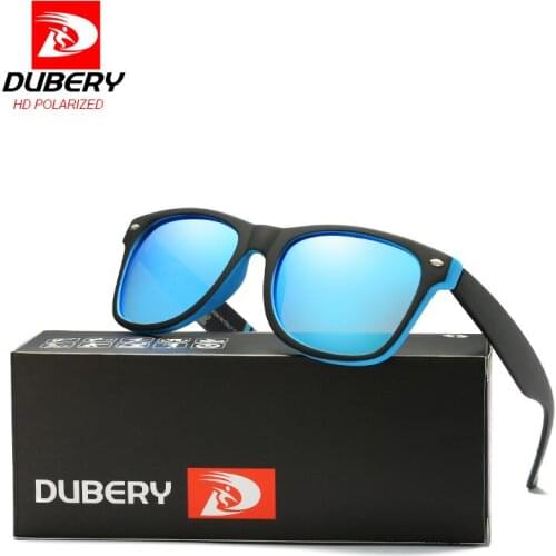 DUBERY Unisex Fashion Polarized Coated Sunglasses Polarized Sports Cycling Driving Glasses