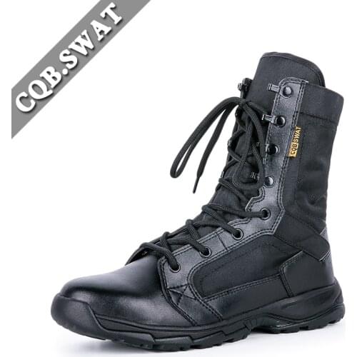 CQB.SWAT Men Military Boots Army Boots Tactical Summer Boots Breathable Wearable Boots size 39-45