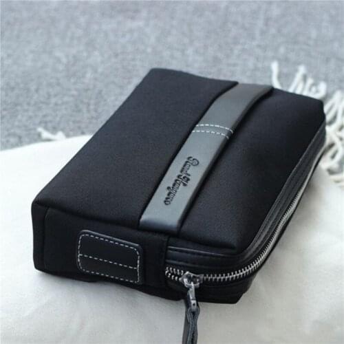 New Men Wallets Cell Phone Pocket Zipper Clutch Bag Passcard Male Business Purse Credit Card Holder Wallet For Men