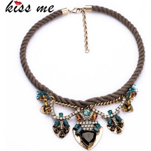 New Styles Statement Fashion Elegant Antique Brown Resin Plant Pendant Necklaces &Pendant 2017