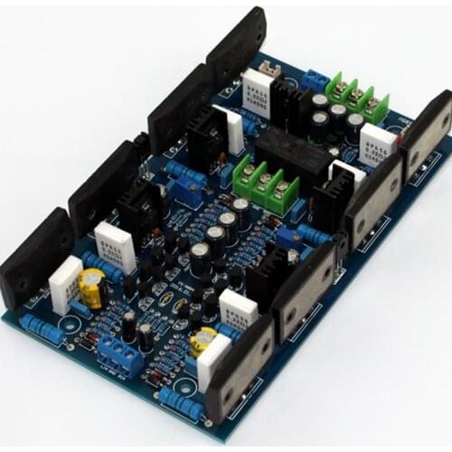 Amplifier board Sanken 2SA1494/2SC3858 high power 300W+300W dual channel