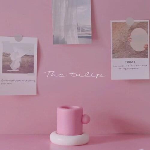 Candle Silicone Mold Two-piece Cup And Coaster Mold Creative Mug Design Cup Aroma Candle Making Diy Decorations