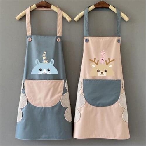 Cute Apron Sleeveless Women Dinner Party Cooking Kitchen Home Cooking Baking Cleaning