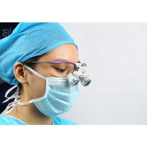 TAOS 2.5X CE Proved Dental Equipment Surgical Medical Dental Loupes Dental Glasses