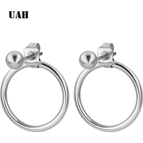 UAH Fashion quality Round ring Earring Earrings exquisite girls, retro metal earrings, earrings, jewelry wholesale
