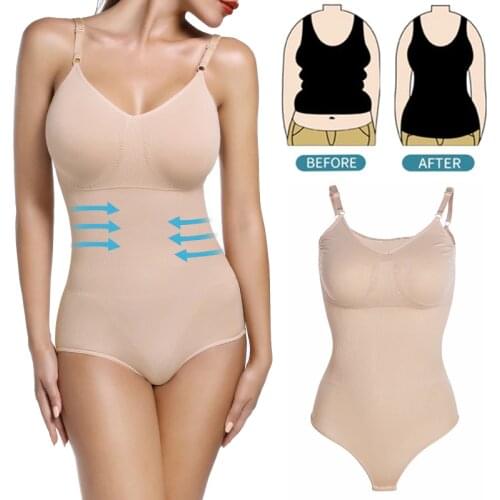 Slimming Full Slips Strapless Shaperwear Full Body Shaper Seamless High Waist Tummy Control for Women Under Dress Women Corset