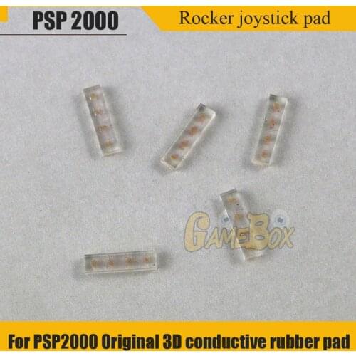 1 pcs Original 3D rocker Rubber pad Replacement For PSP 2000 3D analog Joystick Plastic Contact