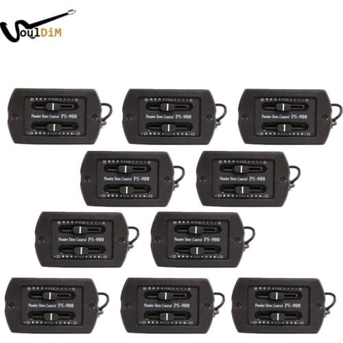 10Pcs PS-900 2 Band EQ Preamp Guitar Pickup Passive Volume Tone Control Piezo Pickups Equalizer for Acoustic Guitarra Wholesale