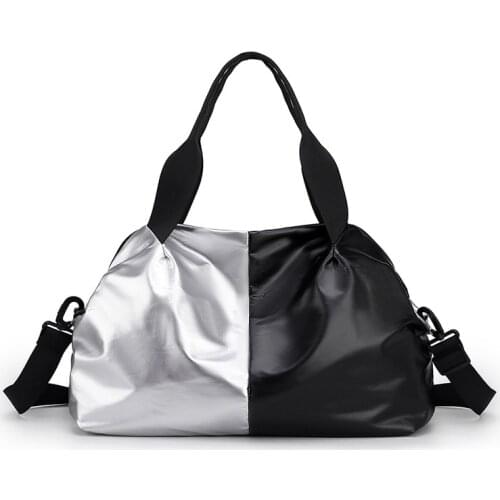 2021 Patchwork Brand Travel bag Dry Wet Separated Man gym bag For traveling Women luggage-bags Casual Large Mens travel bag