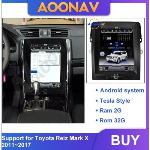 2din android car auto radio multimedia player for Toyota Reiz Mark X 2011~2017 car radio GPS navigation MP3 DVD player