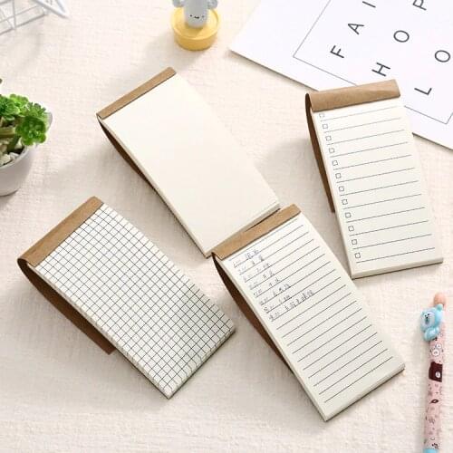 5 Pcs Environmentally Friendly Notebook Can Be Torn Off Small Notebook with Small Cowhide Cover Office Decoration