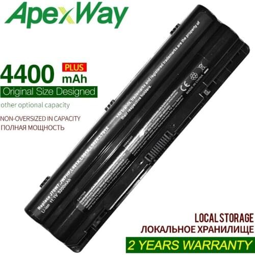 ApexWay 10.8V 6 Cells 4000mAh J70W7 Laptop Battery For Dell XPS 14 15 17 L401X L501X L701X L502X L702X 312-1123