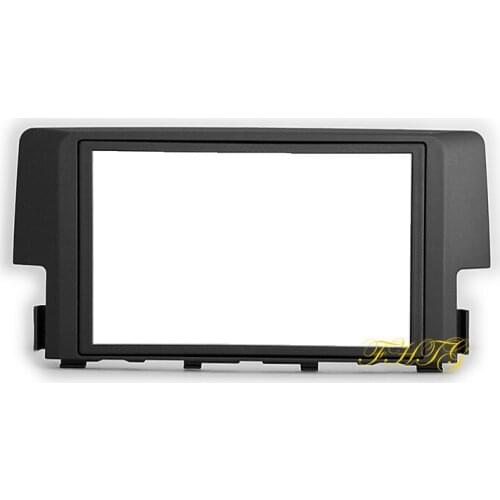 Car Radio Fascia,Dash Kit is suitable for 2016 HONDA CIVIC,Double Din Car Audio Frame