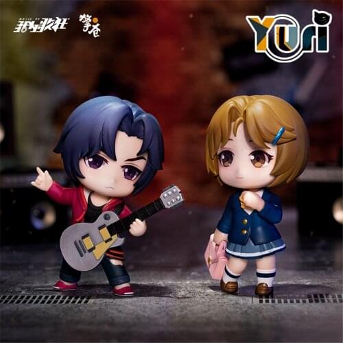 Music Up Wo Wei Ge Kuang Anime PVC Figure Doll Model Toy Display Role Ye Feng Cong Rong Action Figure Cosplay Gift C QC