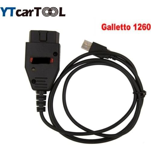 Galletto1260 Flasher EOBD/OBDII chip tuning tool Galletto 1260 OBD2 ECU flash tool Remap