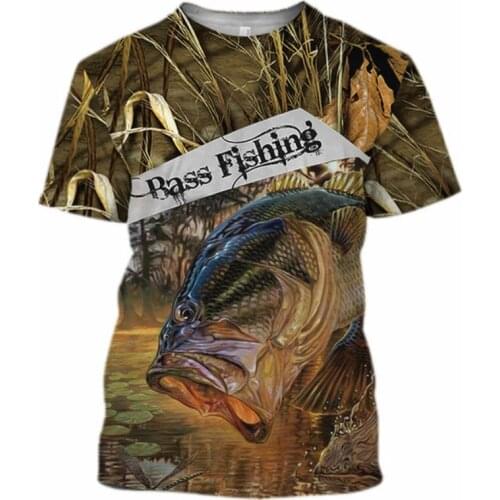 Summer fish 3D printing Harajuku quick-drying T-shirt men and women O-neck short-sleeved shirt casual style new fish Lovers 2021