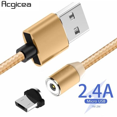 1M 2M Magnetic Cable Micro USB Fast Charging Microusb magneto charger cord for xiaomi samsung lg htc android mobile phone cables