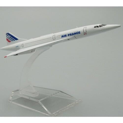1:400 Metal Alloy Plane Aircraft Model Concorde F-BVFB Air France