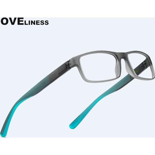 Fashion Optical mens eyeglasses tr90 eye glasses frame men Myopia Prescription Clear glasses Square Spectacles eyewear frames