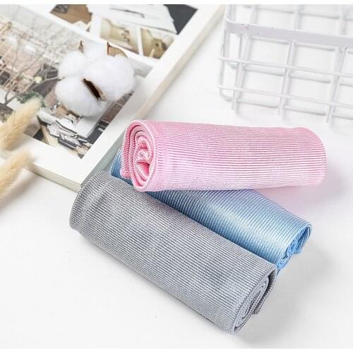 New 1pc No Trace Absorbable Wipe Glass Cloth Soft Microfiber No Lint Window Car Rag Cleaning Towel Kitchen Cleaning Cloth Wipes