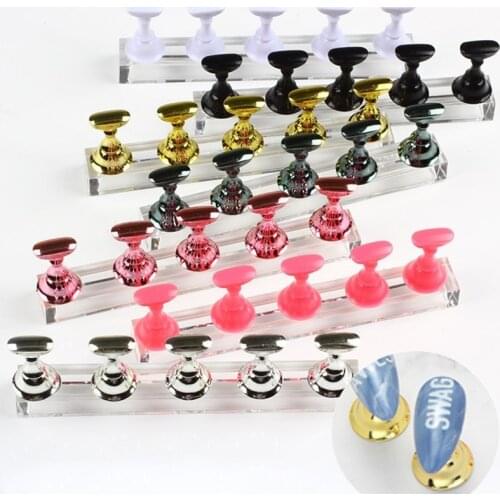 Display Stand Holder False Nail Tips Practice 1Set Base Manicure Tools