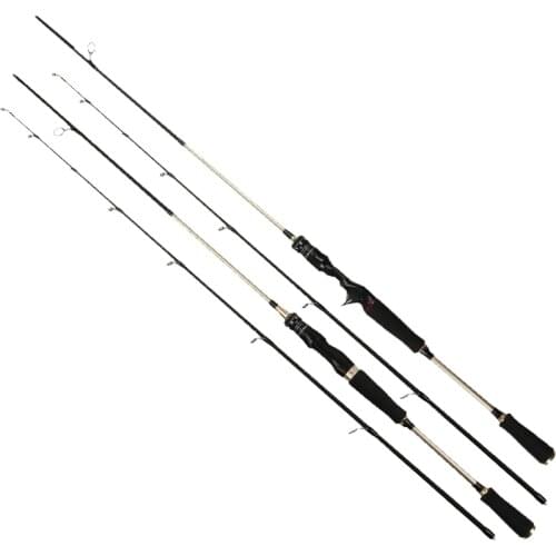 1.65m 1.8m 1.98M 2.1M 2.4M Lure Rod ML Power Spinning Casting Olta Carbon Fiber Distance Throwing Pole Black Fish