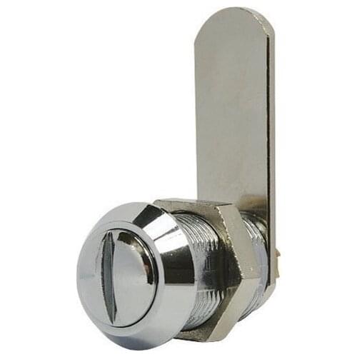 Keyless cam lock for furniture cabinet coin slot cam lock bus cabinet door lock Turn to open Cabinet lock 1 PCS